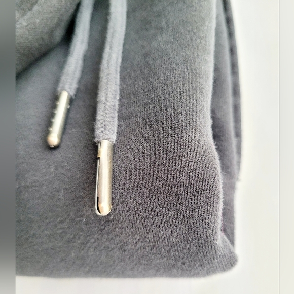 Champion Men's Black Hoodie 80% Cotton Kangaroo Pocket XL - Picture 12 of 16